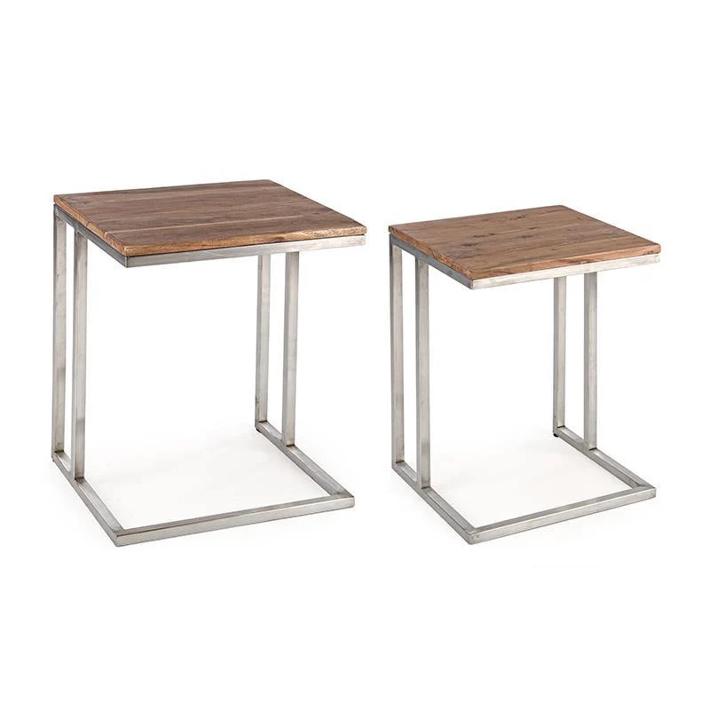 Set di 2 tavolini Zena