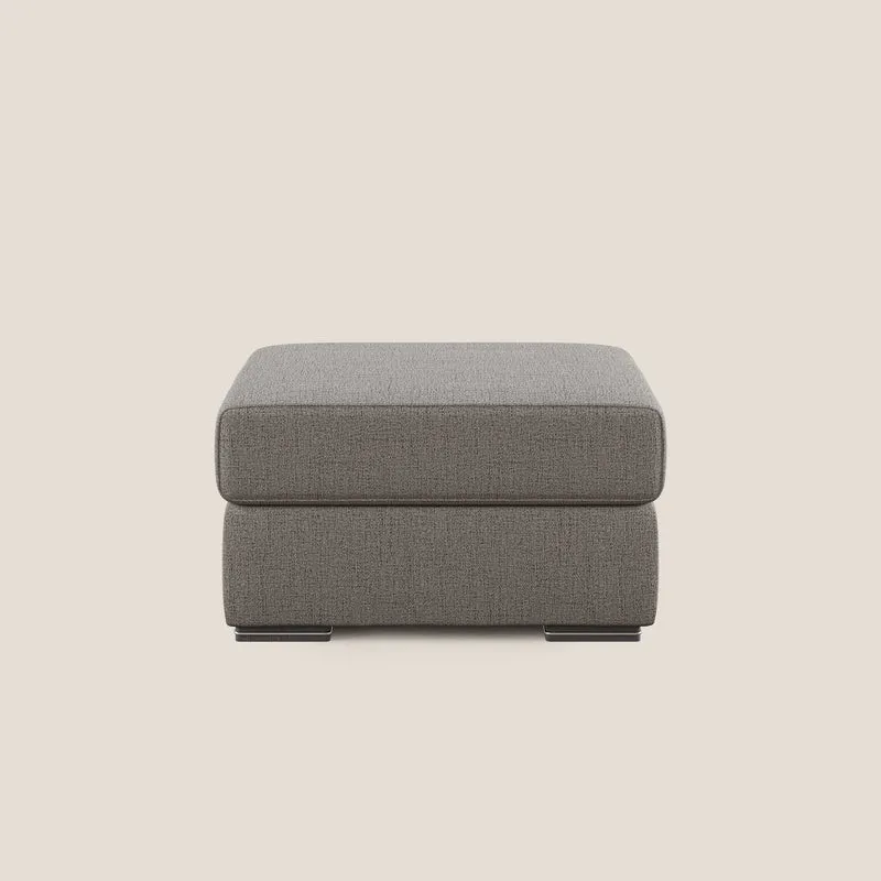 Sun pouf apribile contenitore in tessuto impermeabile fiammato T03 talpa