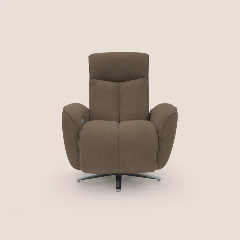 EVA Poltroncina RELAX in morbido tessuto impermeabile T02 marrone