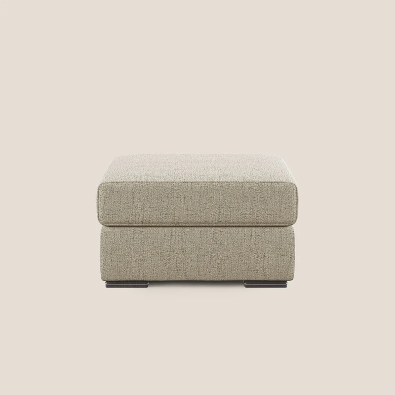 Sun pouf apribile contenitore in tessuto impermeabile fiammato T03 beige