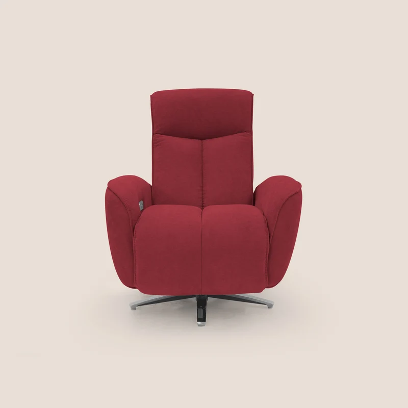 EVA Poltroncina RELAX in morbido tessuto impermeabile T02 rosso