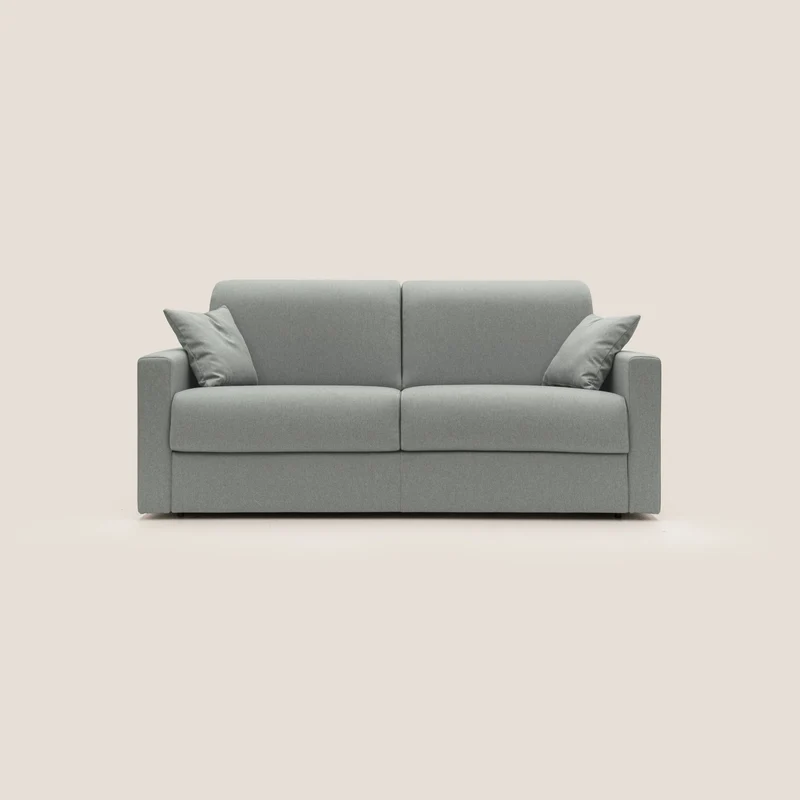 Chris Divano letto matrimoniale in tessuto impermeabile T13 grigio