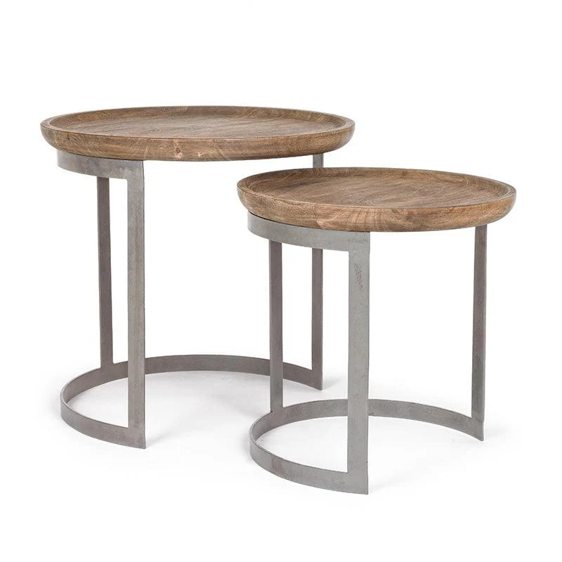 Set di 2 tavolini Darek