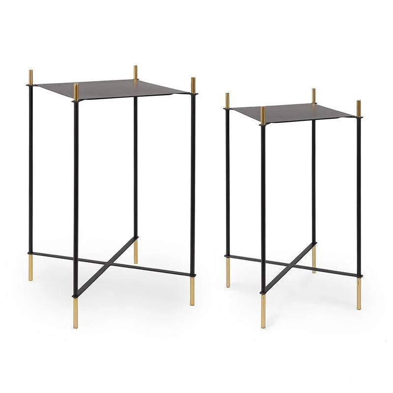 Set di 2 tavolini Nazma