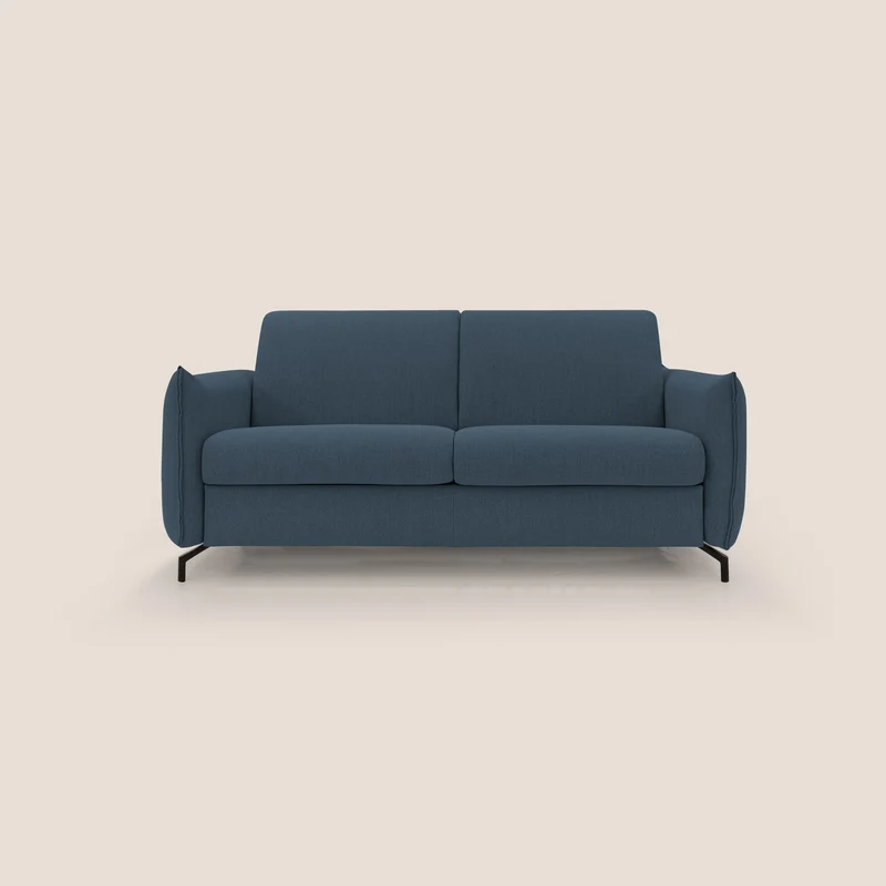 Scarlet divano letto in tessuto misto cotone impermeabile T19 blu