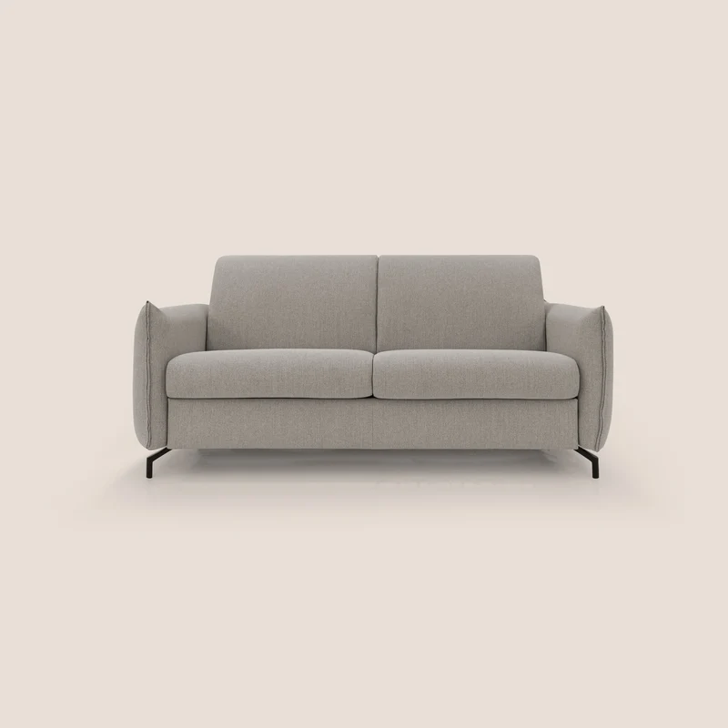 Scarlet divano letto in tessuto misto cotone impermeabile T19 beige