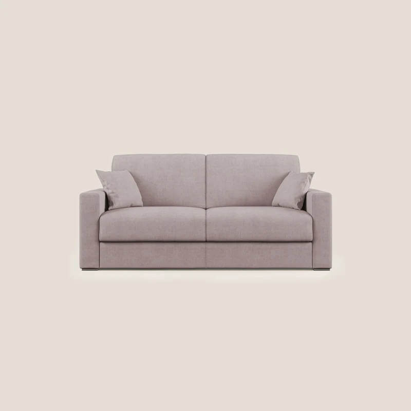Best Divano letto matrimoniale in tessuto impermeabile T02 rosa