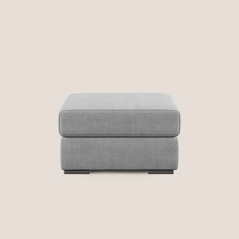 Sun pouf apribile contenitore in tessuto impermeabile T02 grigio chiaro
