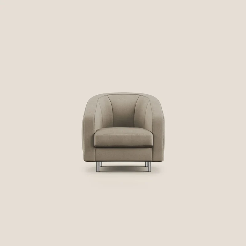 Sally Poltroncina in tessuto morbido impermeabile T02 beige