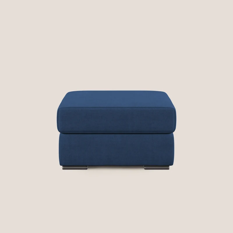 Sun pouf apribile contenitore in tessuto impermeabile T02 blu