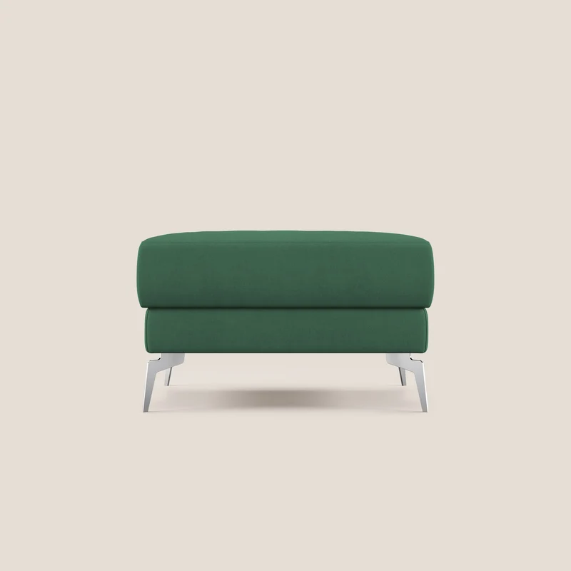 Star Pouf con piedini alti in tessuto impermeabile T02 verde