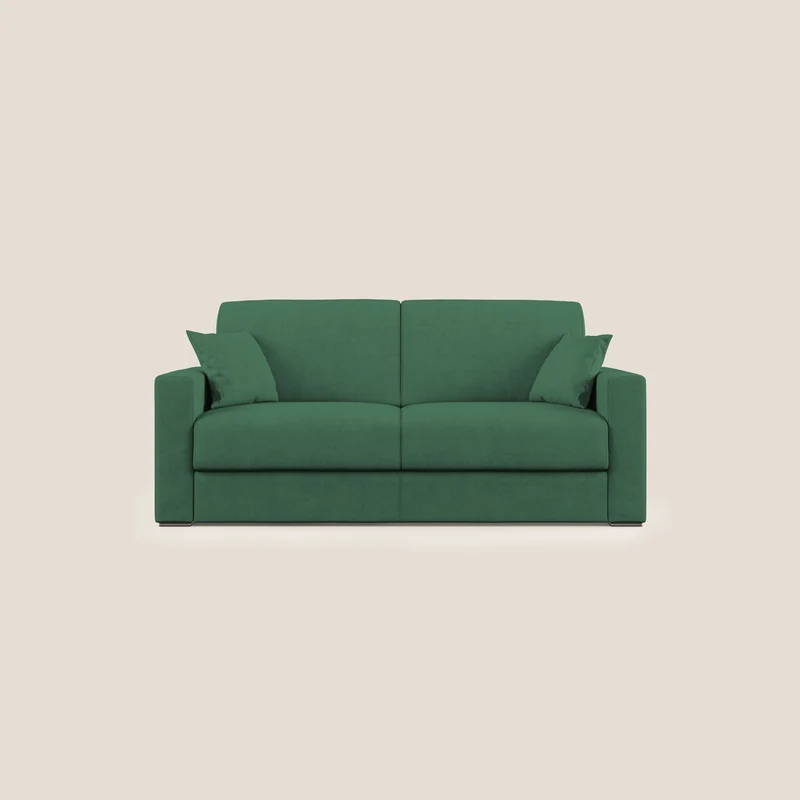 Best Divano letto matrimoniale in tessuto impermeabile T02 verde