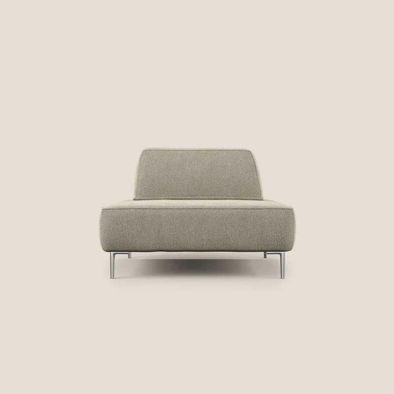 Newton poltrona modulare con schienali movibili T07 beige