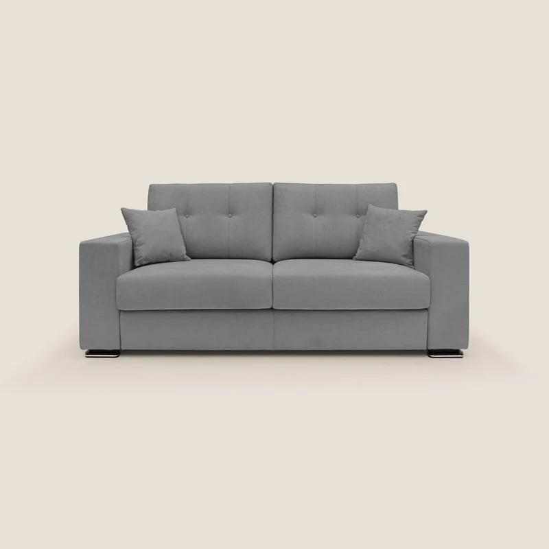 Giove divano in morbido tessuto impermeabile T02 grigio