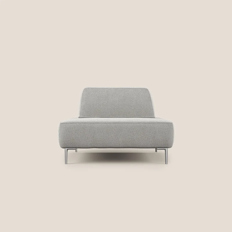 Newton poltrona modulare con schienali movibili T07 grigio