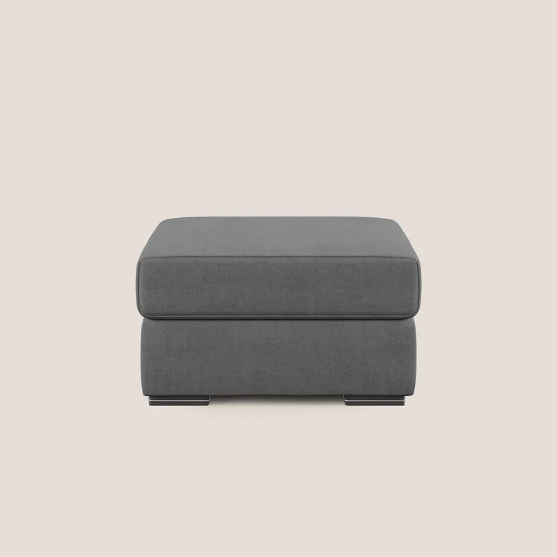 Sun pouf apribile contenitore in tessuto impermeabile T02 grigio