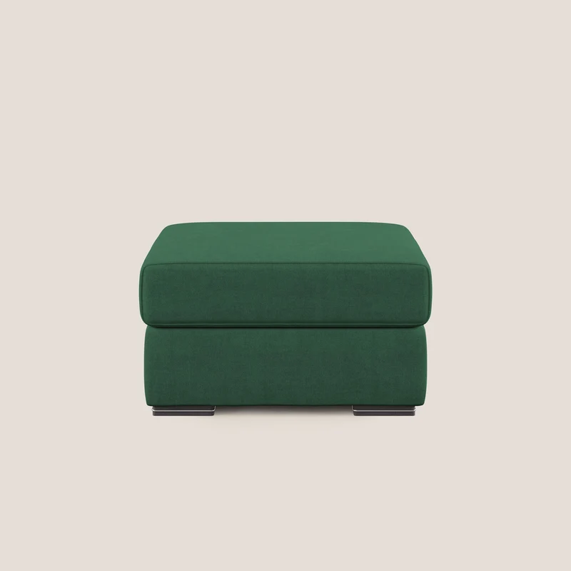 Sun pouf apribile contenitore in tessuto impermeabile T02 verde