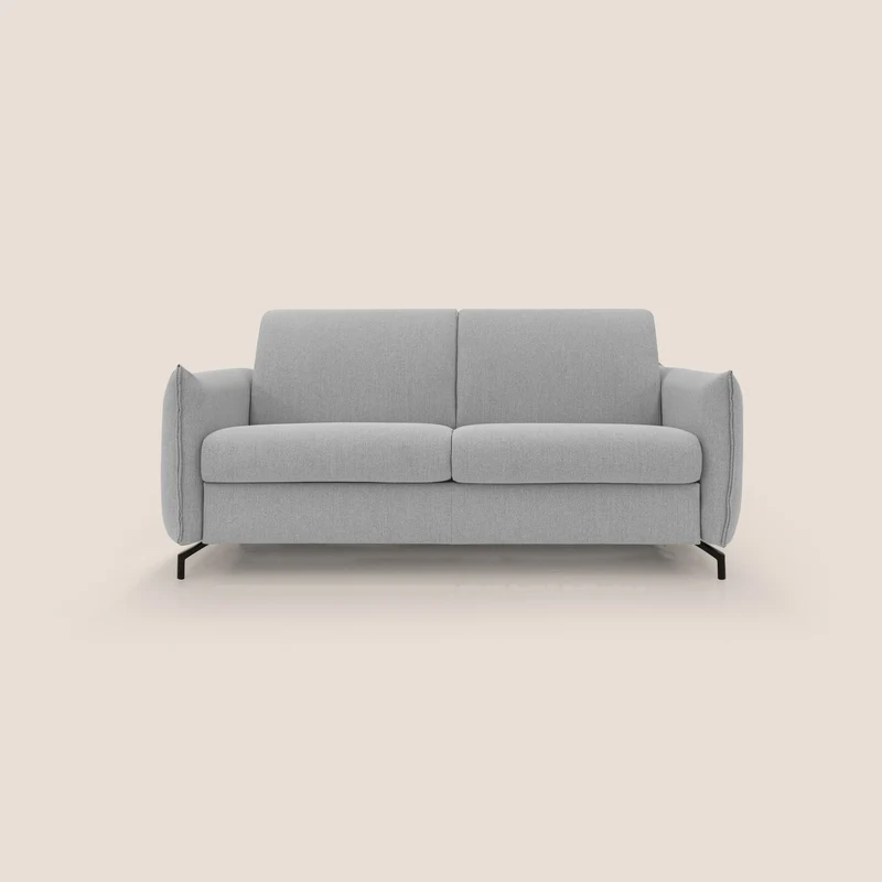 Scarlet divano letto in tessuto misto cotone impermeabile T19 grigio