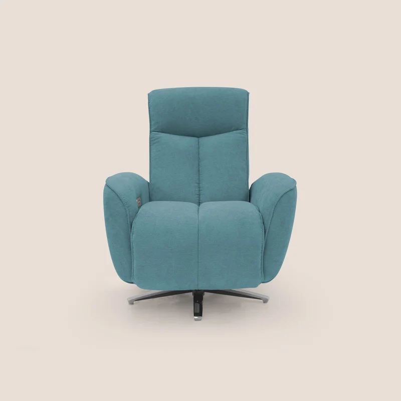 EVA Poltroncina RELAX in morbido tessuto impermeabile T02 azzurro