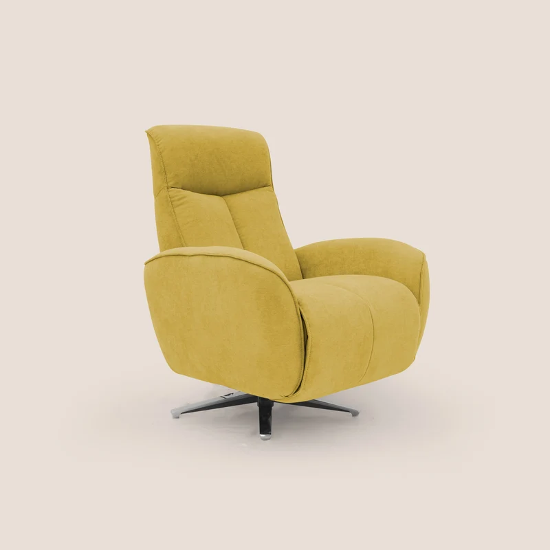EVA Poltroncina RELAX in morbido tessuto impermeabile T02 giallo