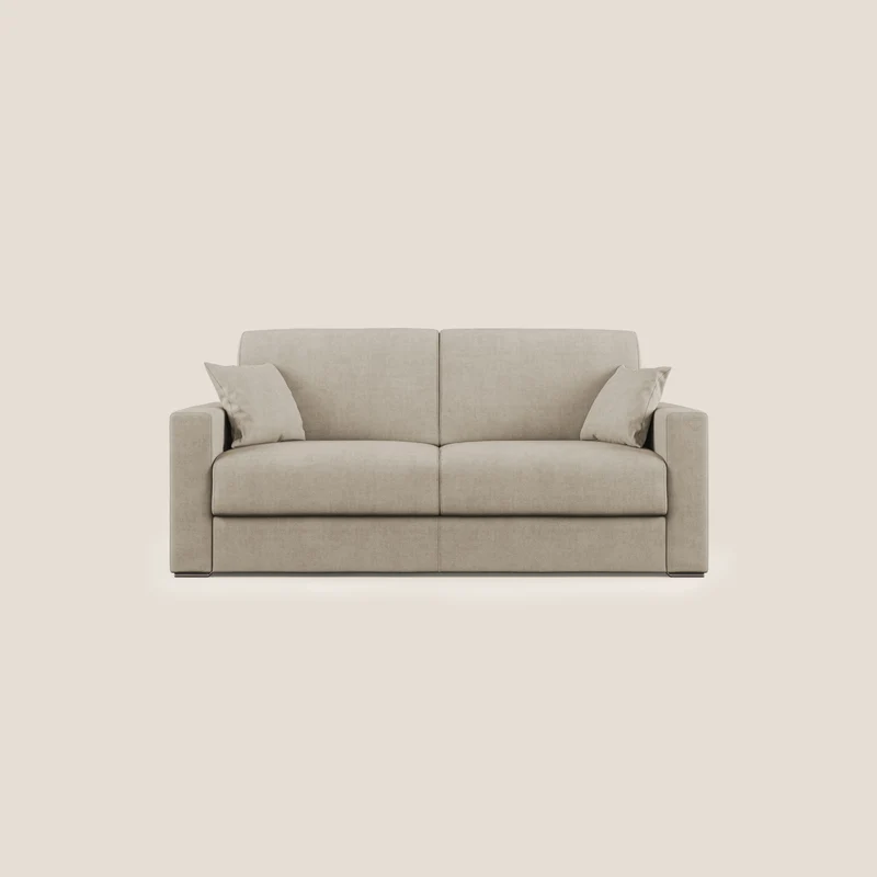 Best Divano letto matrimoniale in tessuto impermeabile T02 beige